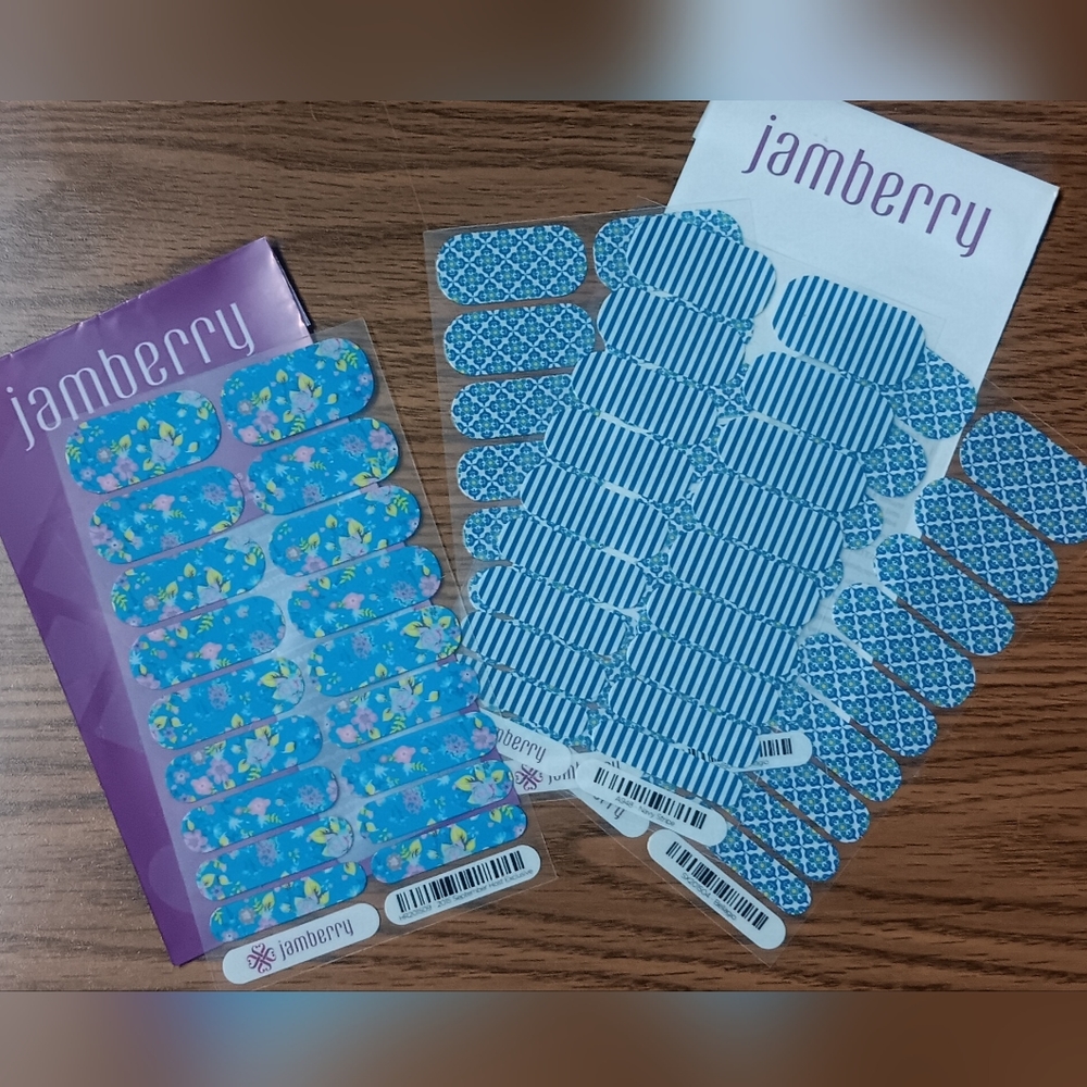 ⚜️ Jamberry Nail Wraps ⚜️ Host Exclusive Bundle ⚜️ NWT ⚜️ 4pks ⚜️